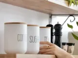 Kitchen Canister Set - Coffee, Sugar, Tea-0