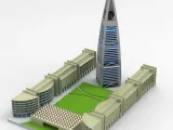 3D Design of Al Faisaliah Tower in Riyadh - تصميم ثلاثي-0