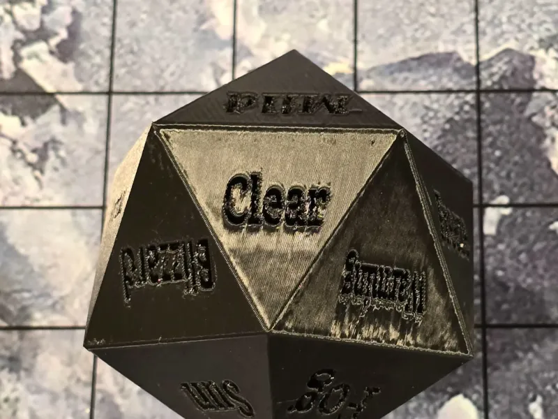 RPG Weather Die