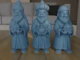 Three Wise Men Magi Nativity Scene STL 3D Print Files-0