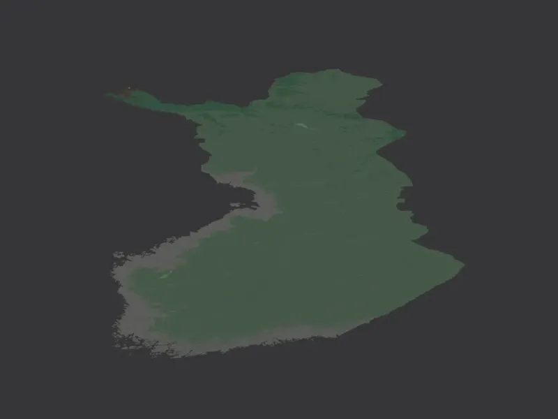Regions of Finland. 3D Mqap puzzle (11-piece)