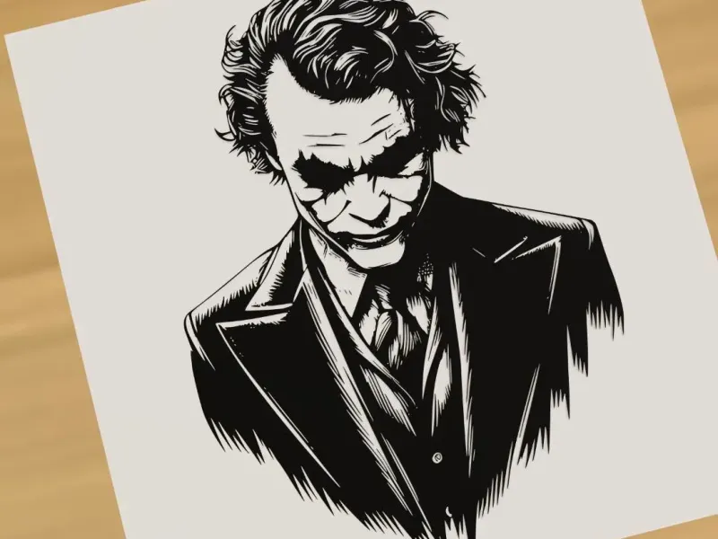 Joker Heath Ledger The Dark Knight