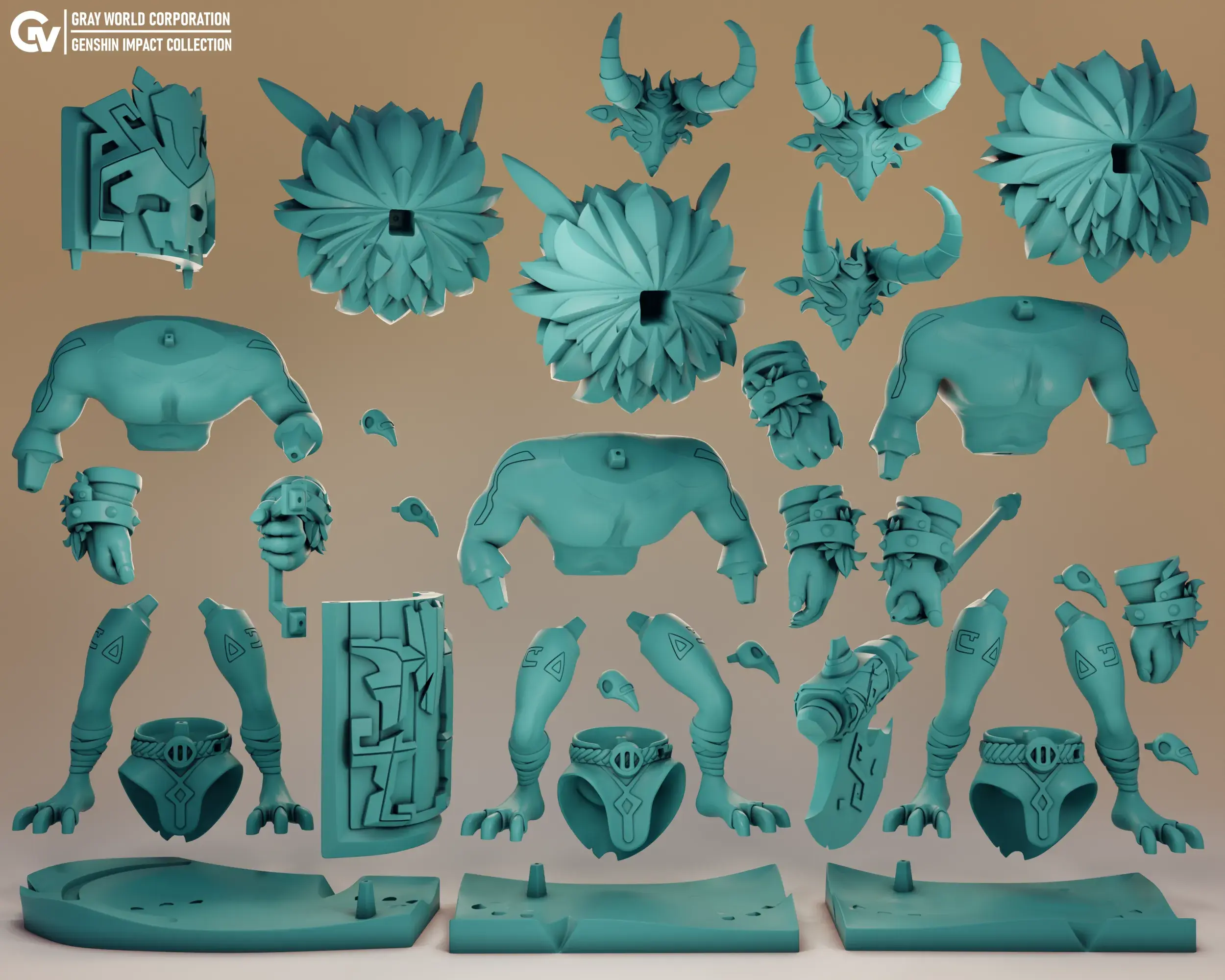 Mitachurls Set | Genshin Impact