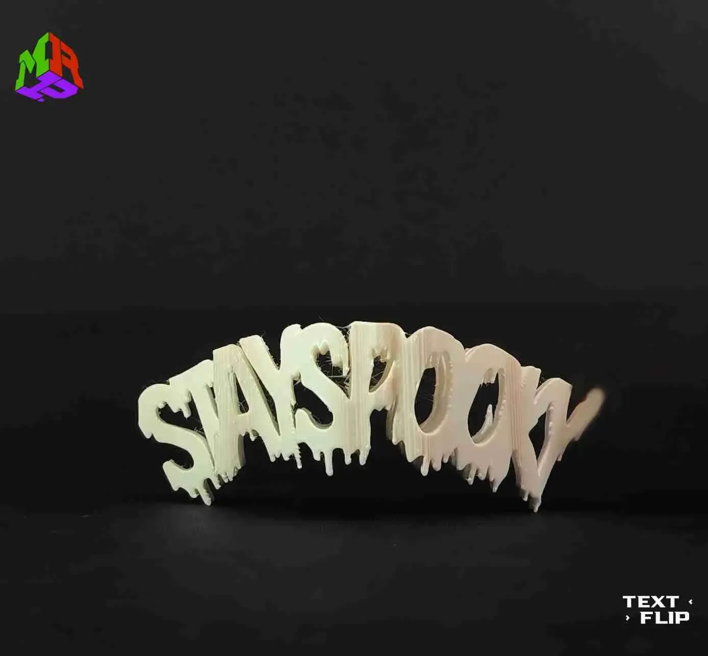 Text Flip - Stay Spooky (Hand)
