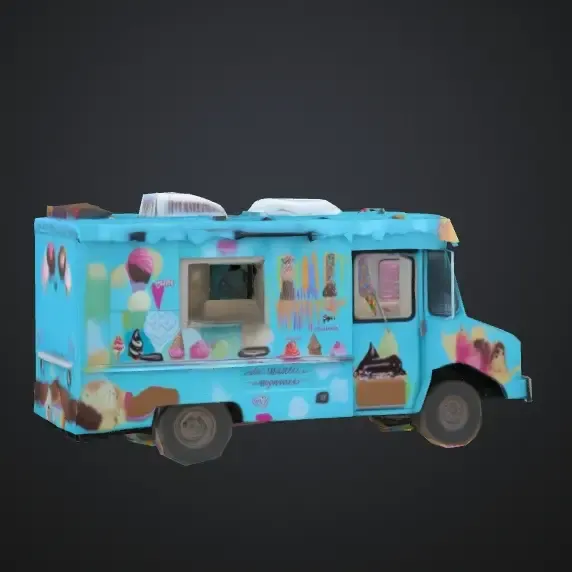 Ice Cream 4 Dessert Truck 