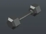 Hex Dumbbells (Ornament)-1