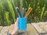 Ocean Waves Pen Holder ~ Desk Organizer Decor Accessory-1