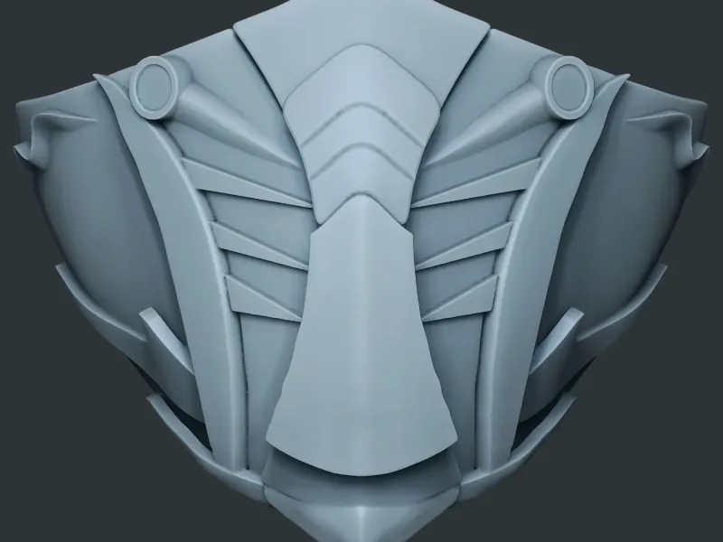 SubZero Mortal Kombat Inspired Ninja Mask 3D STL