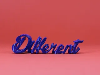 Text Flip: Think Different