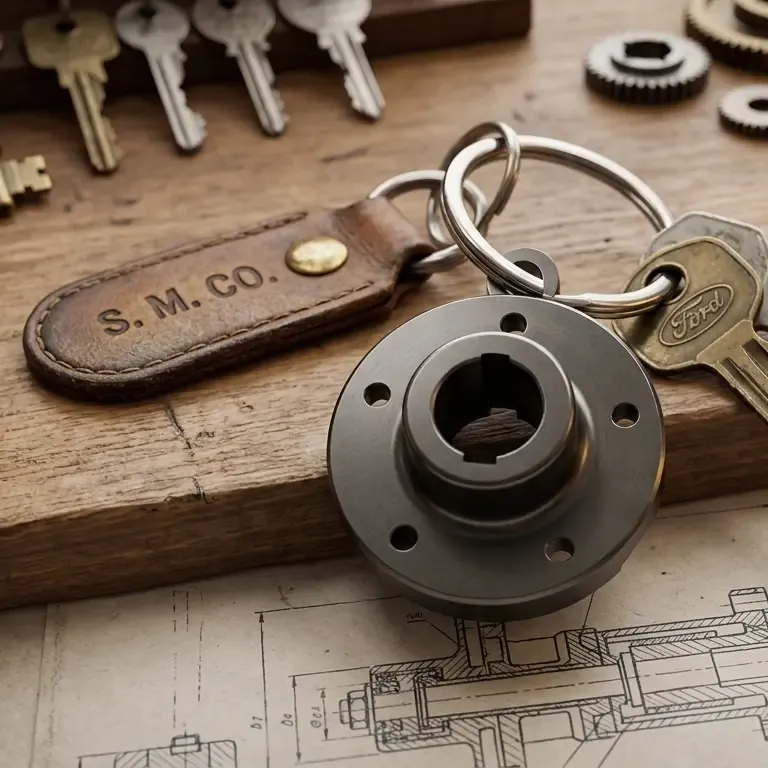 BEARING CROWN KEYCHAIN