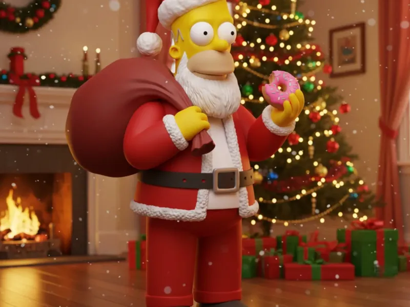 Homer Simpson Christmas