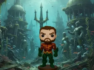 Aquaman Battle Damaged V2