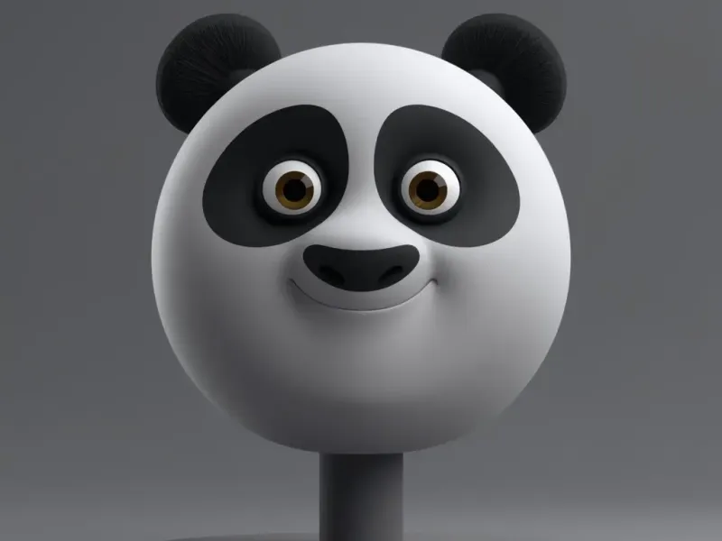 Panda Po Headphone Holder – Kung Fu Panda Inspired