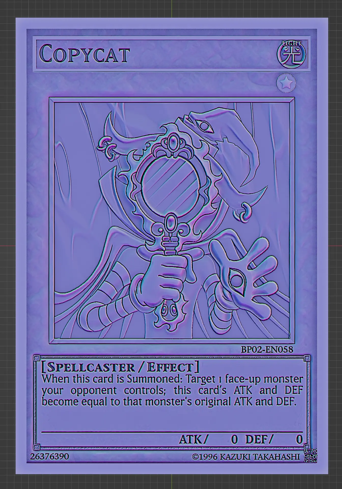 copycat yugioh card  Cursed Noble Arms select 1 monster your opponent controls Copycat - Retro Pack -