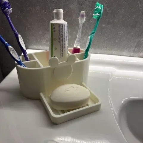 Toothbrush & Soap dish