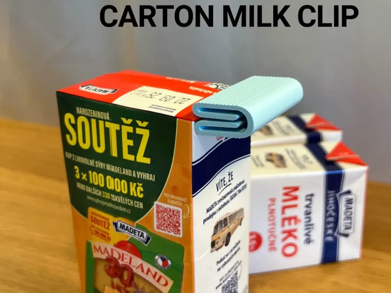 Carton Milk Clip