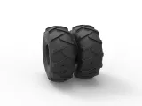 Offroad double wheel Scale 1:25-6