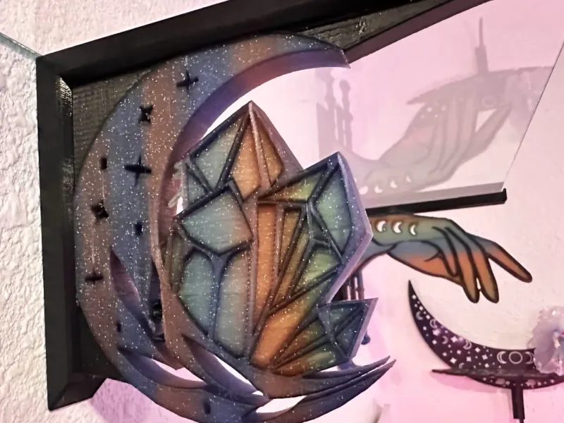 Celestial shelf brackets