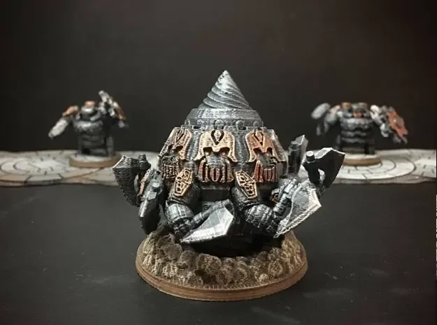 Netherforge Miner King (28mm / scară eroică)