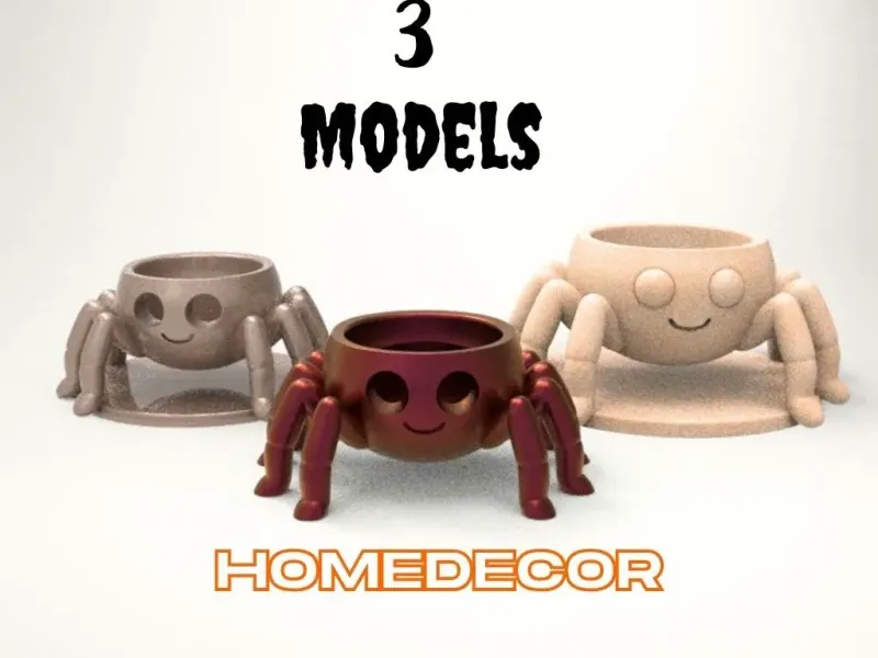 Spider Halloween 3 Models