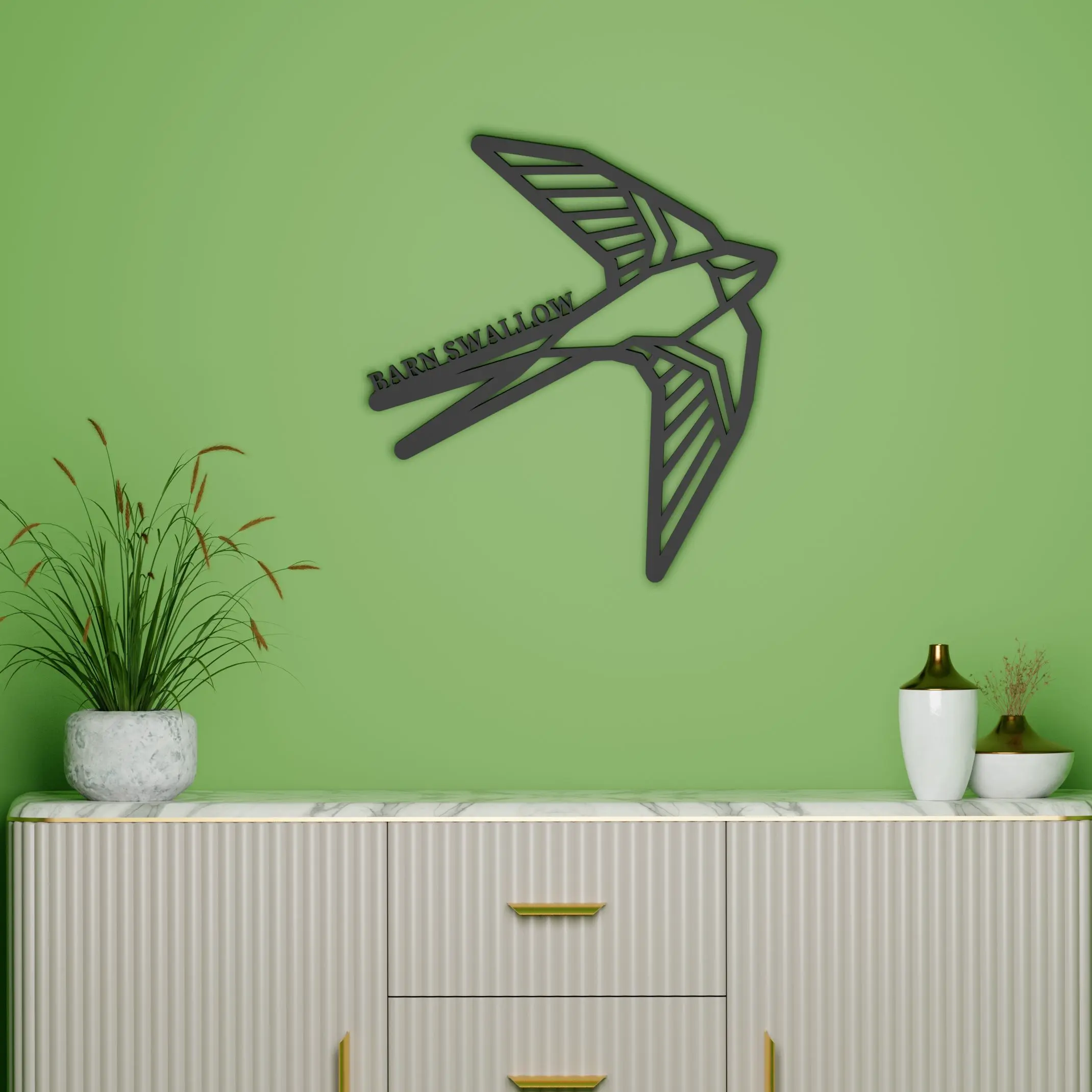 BARN SWALLOW wall art | 3D models download | Creality Cloud