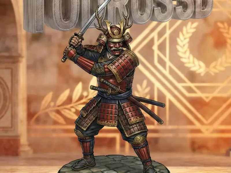 Maestro Samurái con Katana