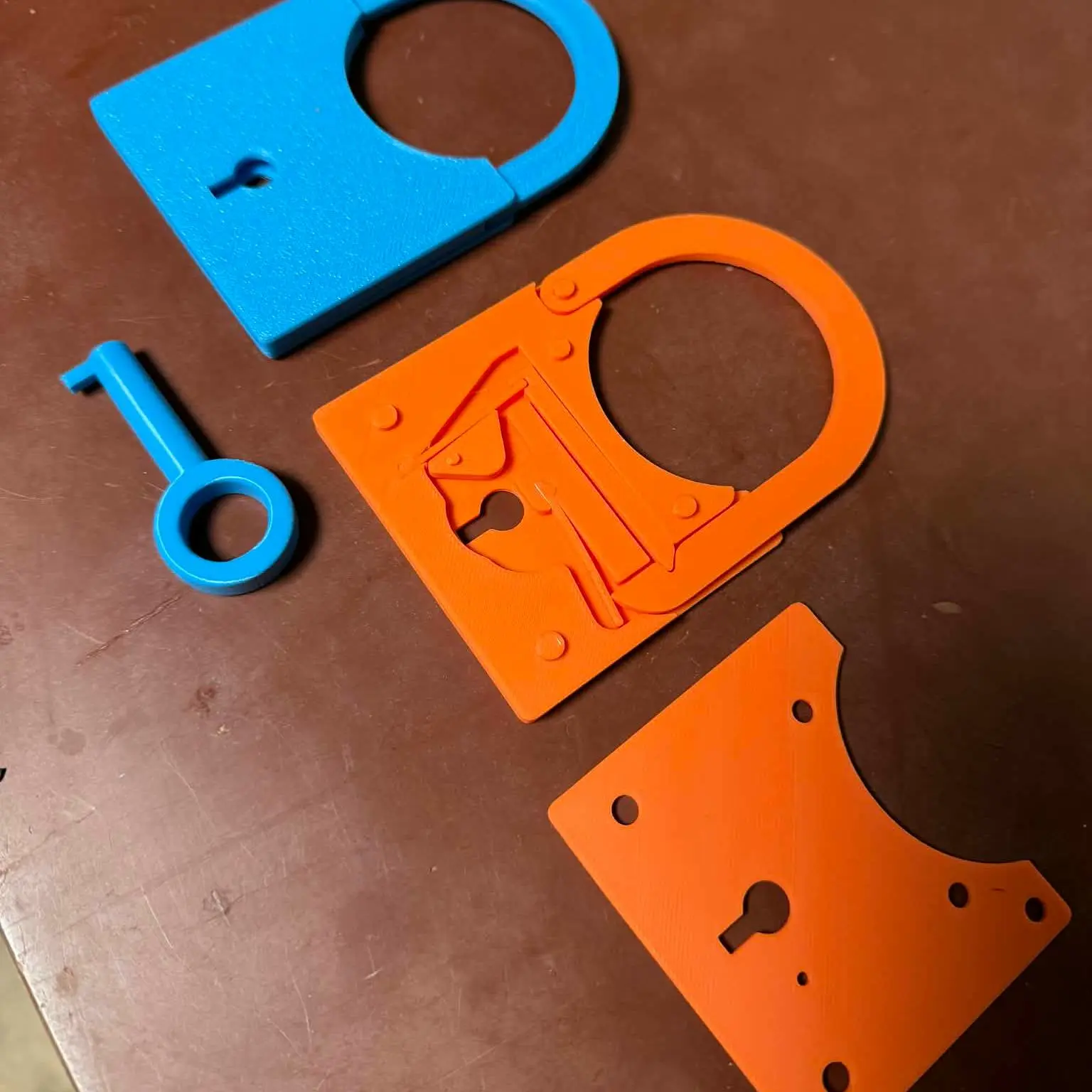 Lock and key, fully functional