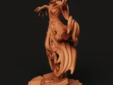 Spectral Wraith Ghost Statue | Gothic Fantasy Sculpture-3