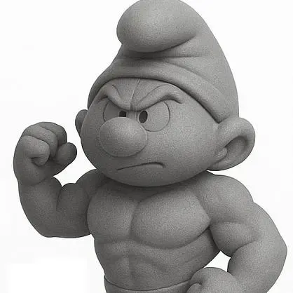 Grouchy Smurf