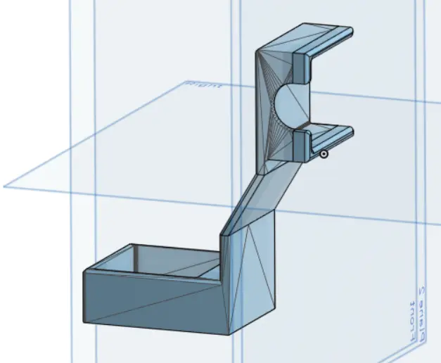 Ender 3 V3 KE Nebula Camera Mount Bracket (avoid Tool Rack)