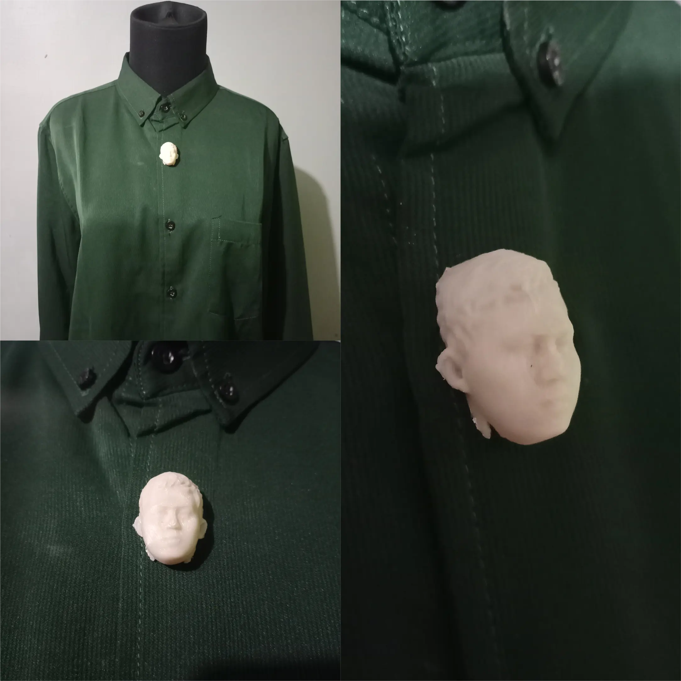 Square & Badge Button