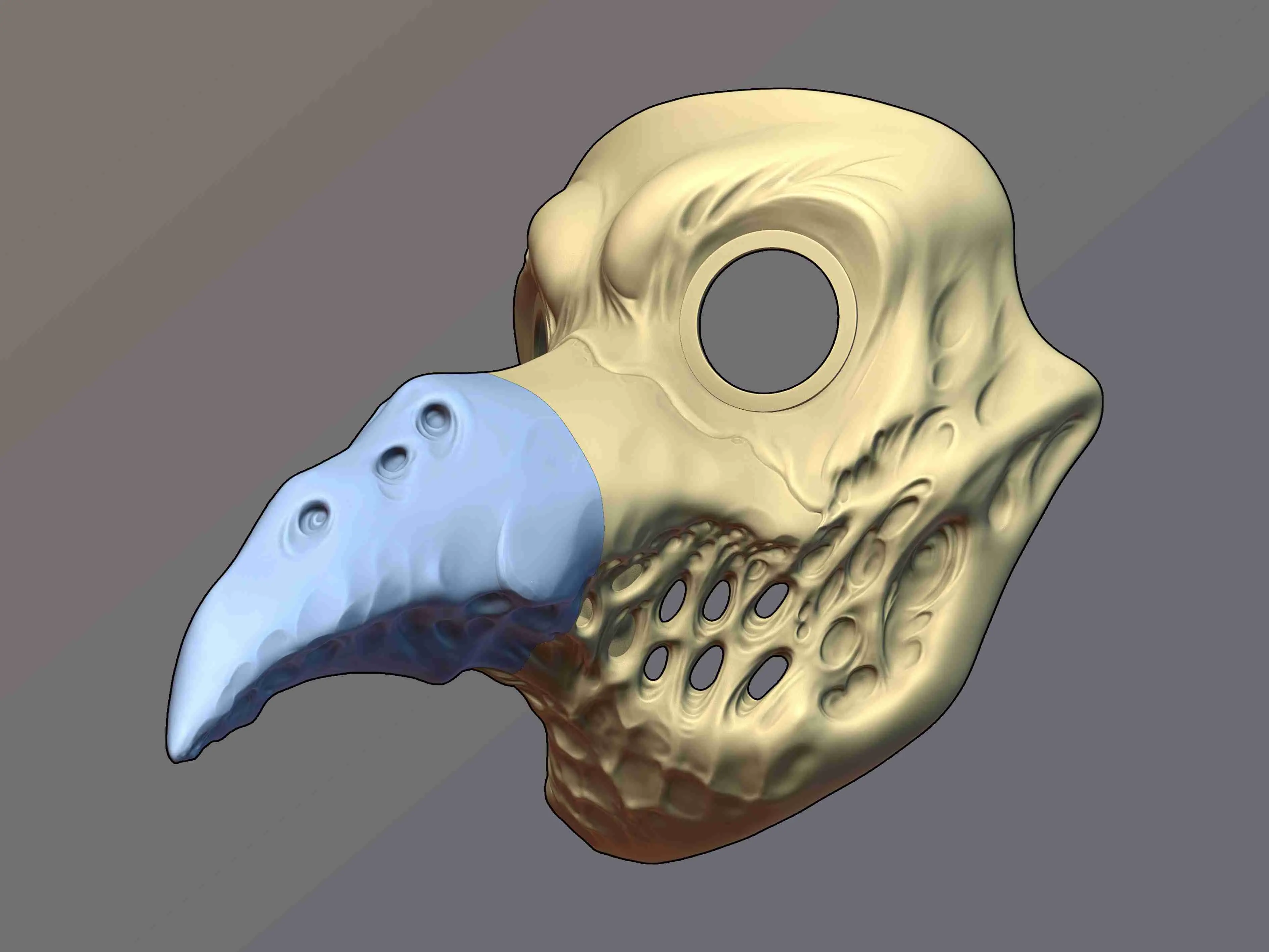 Maschera da medico della peste originale cosplay