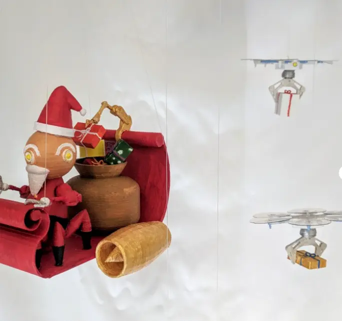 Santa Claws (Tinkercad Christmas)