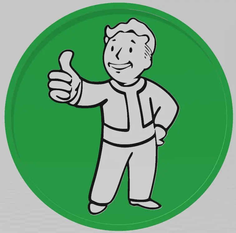 EASY TO PRINT, FALLOUT COASTER COLLECTION, BEVERAGE, DRINK,