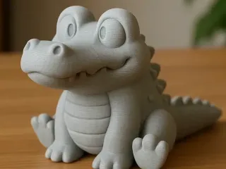 Crocodile Cute Figure