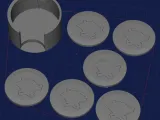 Christmas coasters-0