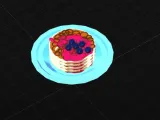 pancake with blueberry-7