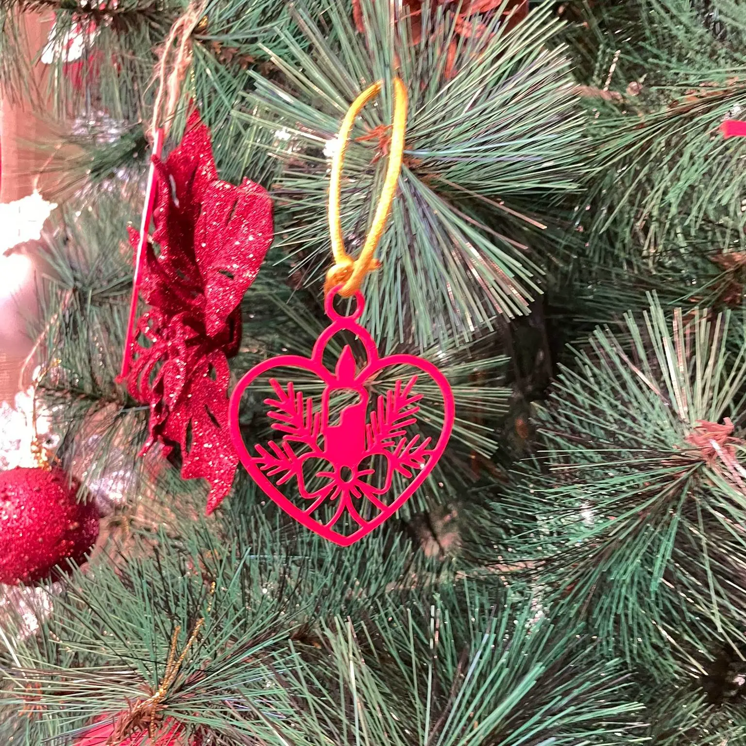 Adorno Navidad Corazon