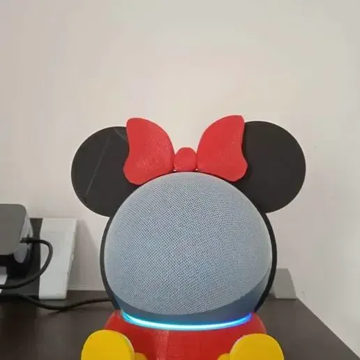 Mickey and minnie case for Alexa Echo Dot 4