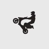 conducteur de scooter