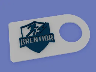 'Brentior' Keychain