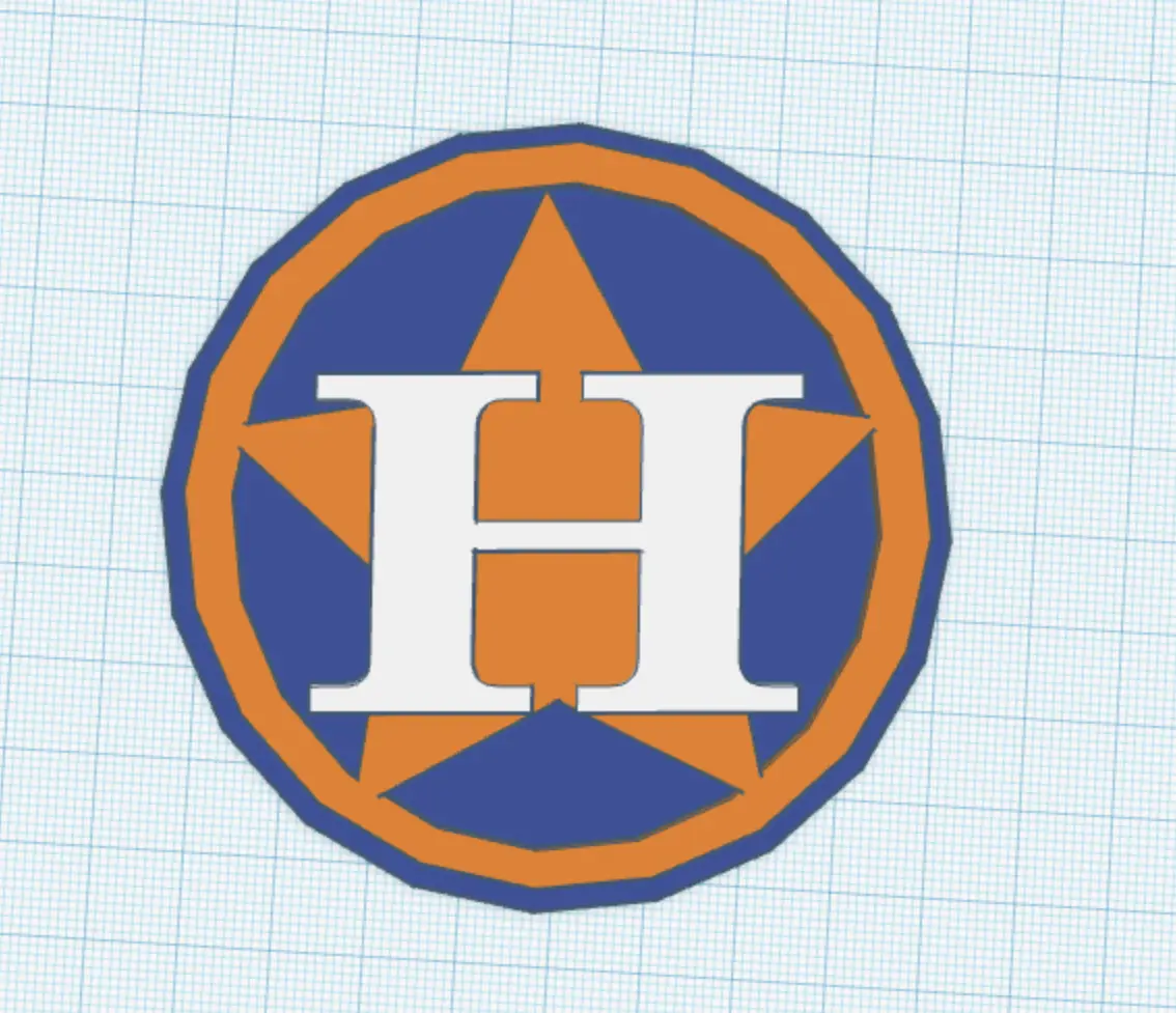 Houston Astros logo | 3D models download | Creality Cloud