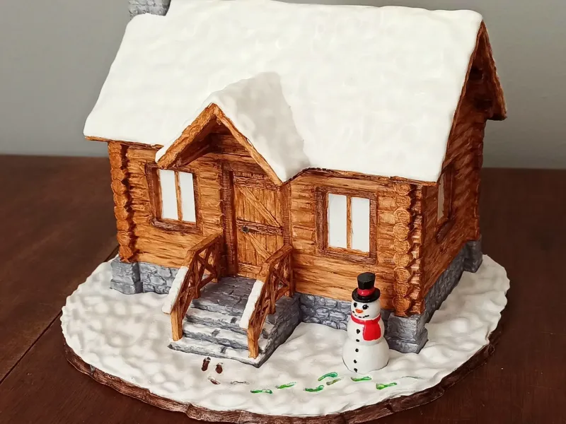Chalet Enneigé - Noël