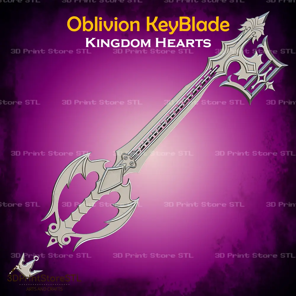 Oblivion KeyBlade From Kingdom Hearts - Cosplay