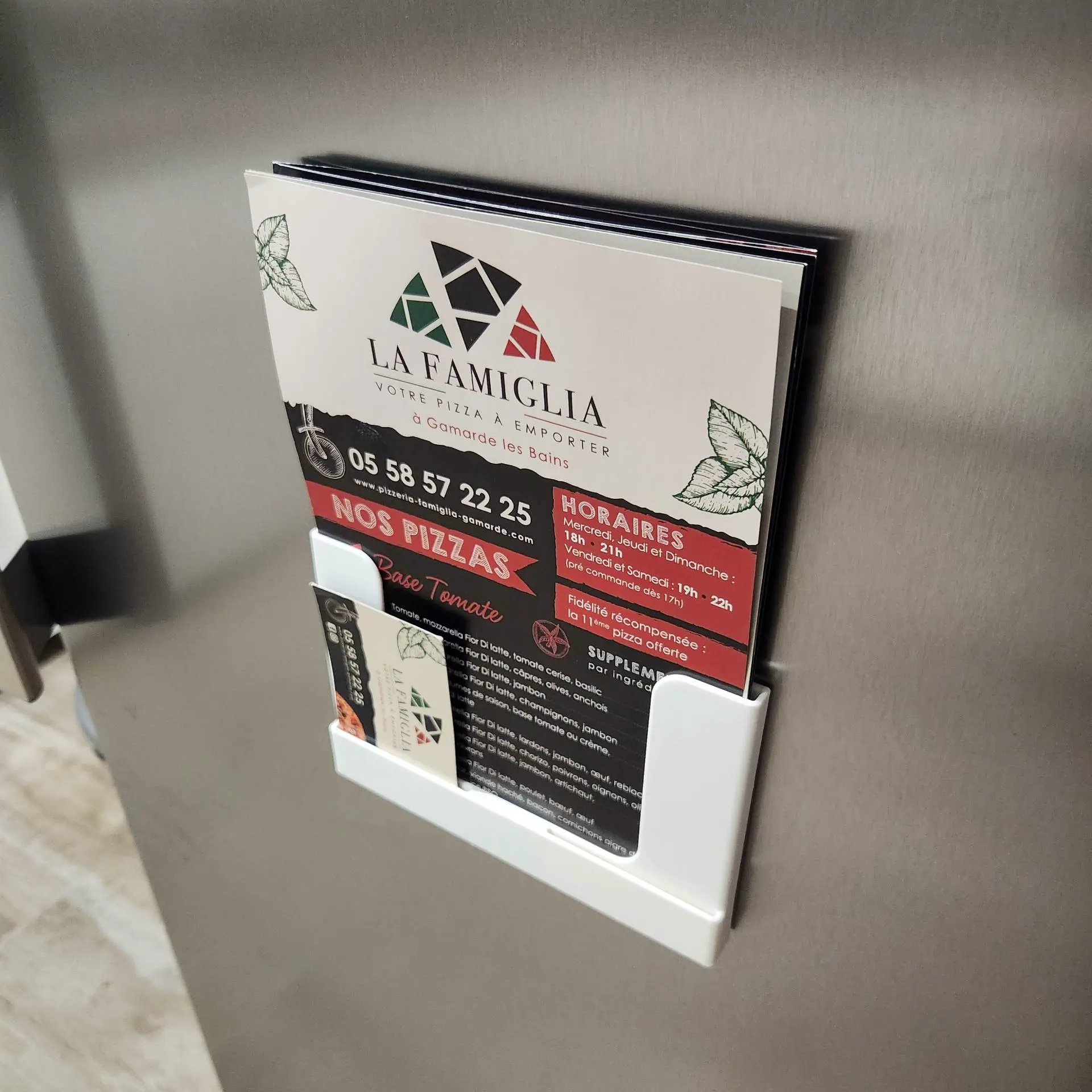 Support flyers et carte fidélités