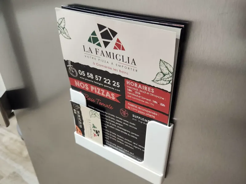 Support flyers et carte fidélités