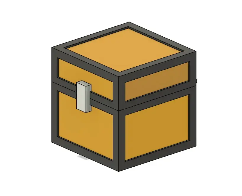 Minecraft Chest Deck Box