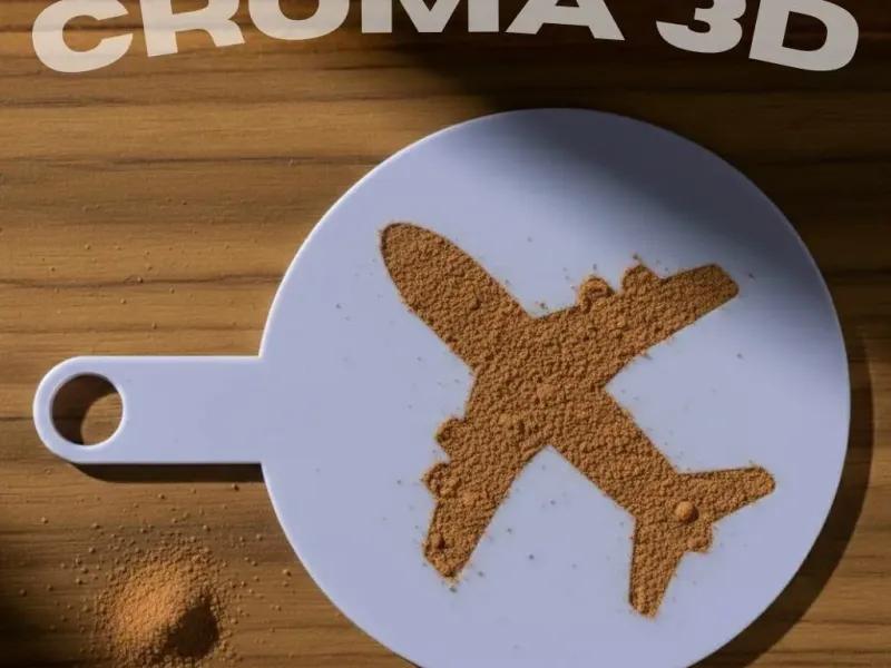 Plane stencil - Coffee