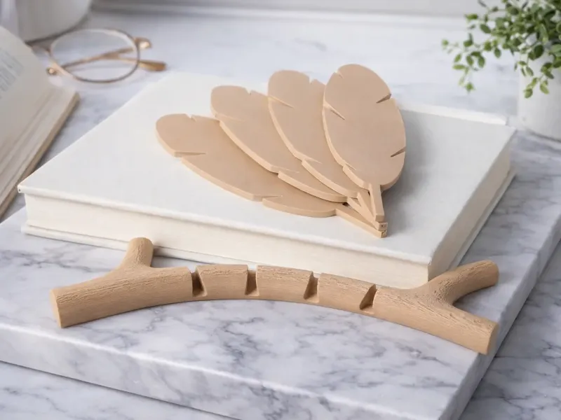 Leaf Bookmark Set - Nature Inspired Page Markers
