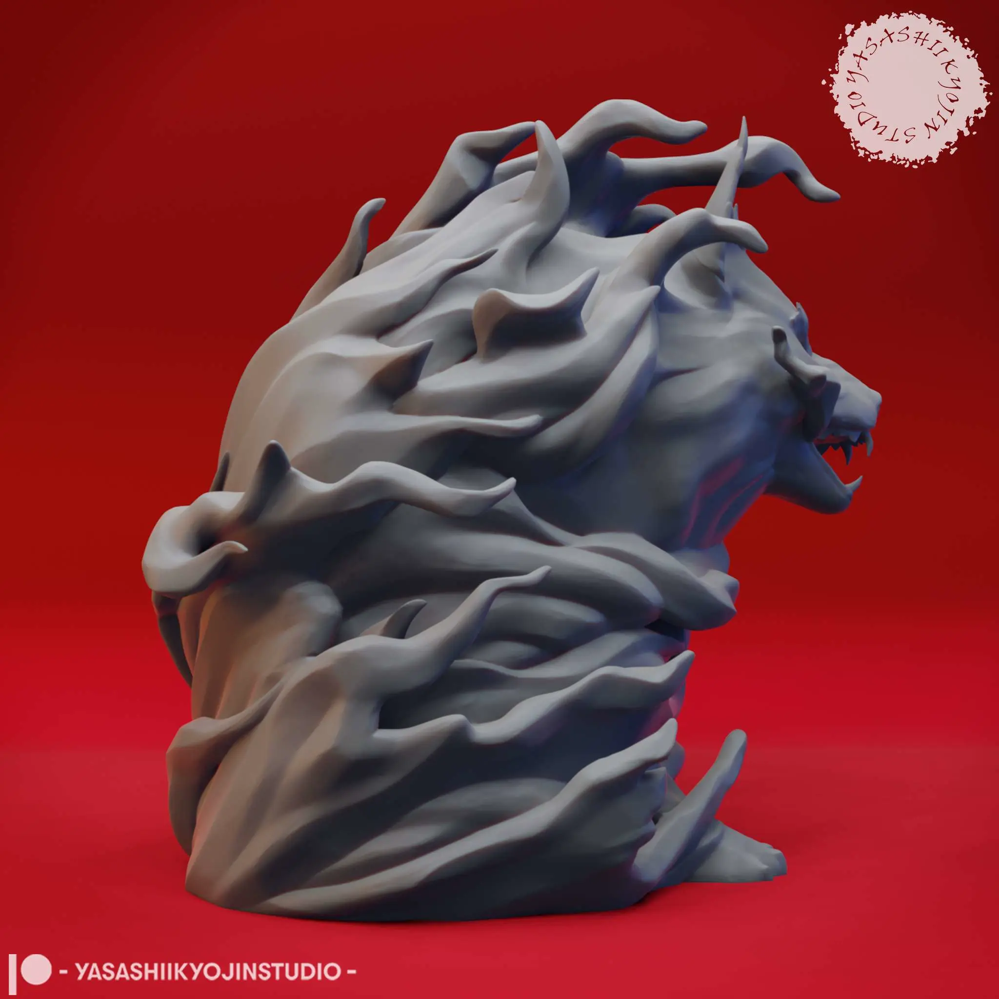 Fire Elemental - Tabletop Miniature (Pre-Supported)
